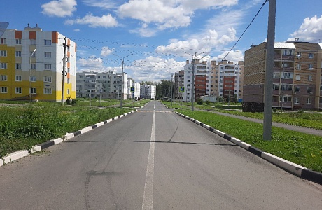 Итоговая проверка автомобильной дороги по улице Мясникова в микрорайоне Заря